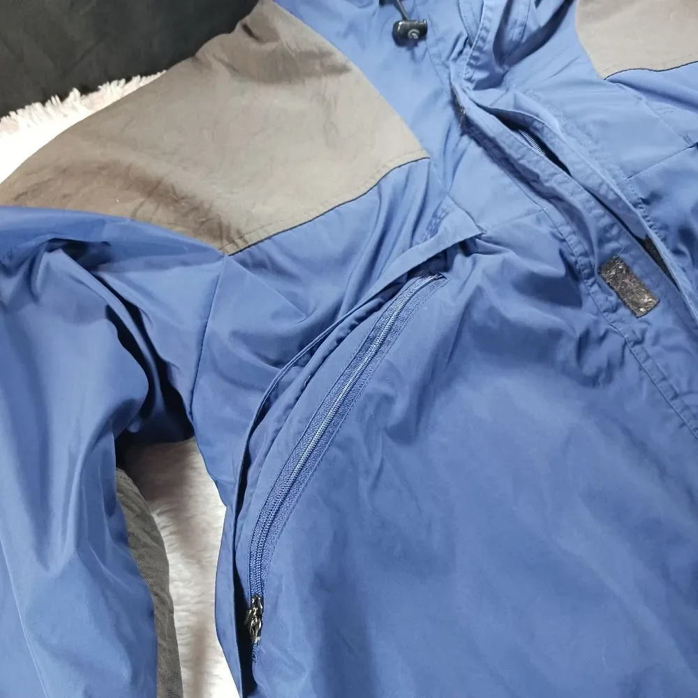 Nike ACG Storm Fit Men's Mountain Parka Blue/Gray Colorblock 90's Vintage XL....